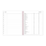 2026 Blue Sky Joselyn 8.5" x 11" Calendar Year Weekly & Monthly Planner, Plastic Cover, Multicolored (110394-26)