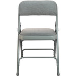 Advantage Gray Padded Folding Chairs, 4/Pack (DPI903F-GG-4)