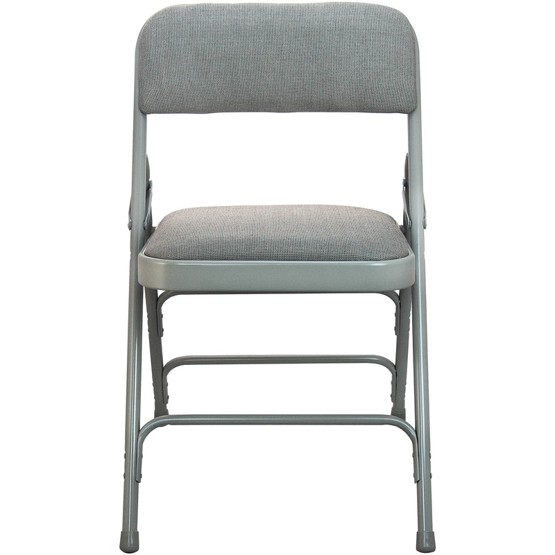 Advantage Gray Padded Folding Chairs, 4/Pack (DPI903F-GG-4)