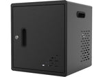 Luxor Lockable 10-Unit Modular Charging Cabinet, Black Steel (LLMC10)