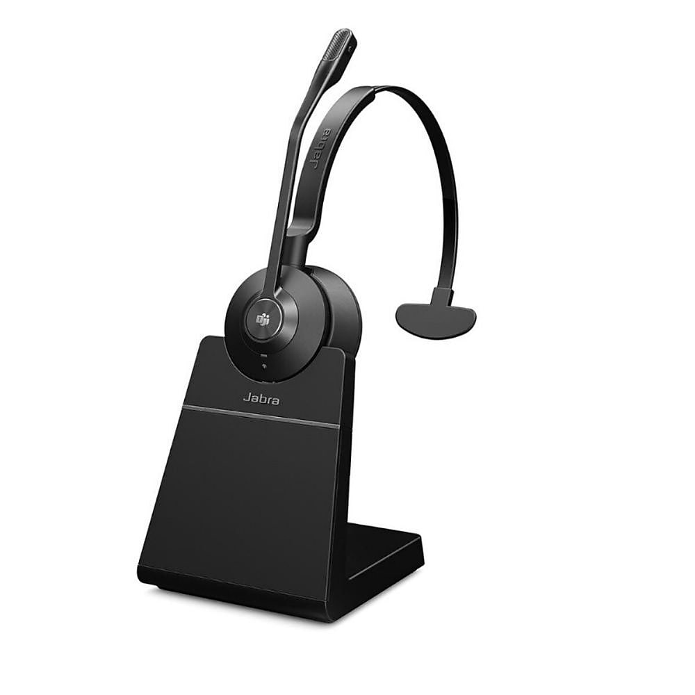 Jabra Engage 55 SE Wireless Monaural Headset with Stand, UC Certified (9653-455-125)