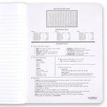 Mead 1-Subject Composition Notebooks, 9.75" x 7.5", Wide Ruled, 100 Sheets, Black (09910)