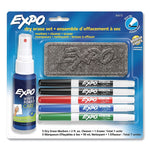 Expo Dry Erase Starter Set/Kit, Bullet Tip, Assorted, 5/Set (SAN80675A)