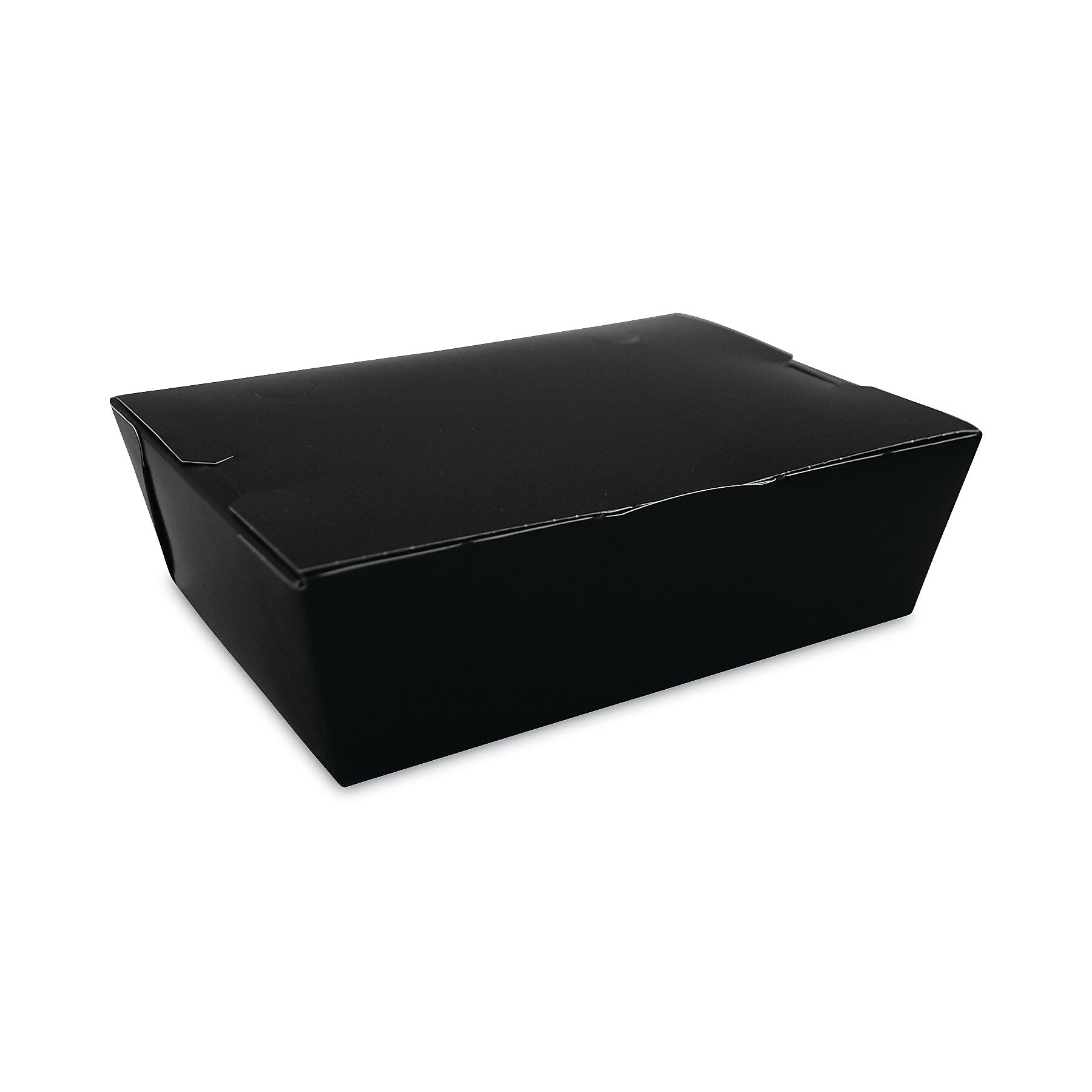 Southern Champion Tray ChampPak™ Black Paperboard Carry Out Box, 2 1/2" x 5 1/2" x 7 3/4", 200/Pack
