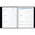 2026 AT-A-GLANCE The Action 8" x 11" Weekly Appointment Book, Faux Leather Cover, Black (70-EP01-05-26)