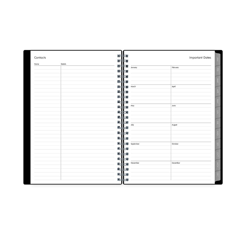 Planning Calendar Notes BS Enterprise PP 5.875x8.625 RY26 Wkly/Mthly Safety Wirebound -