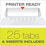 Pendaflex Reinforced Hanging File Folders, 1/5 Tab, Letter Size, Bright Green, 25/Box (PFX 4152 1/5 BGR)