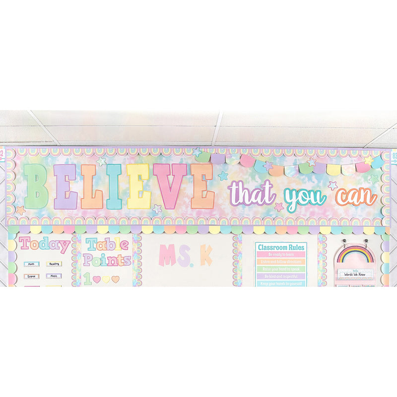 Teacher Created Resources Pastel Pop Rainbow Labels Magnetic Accents, 20/Pack, 3 Packs (TCR77057-3)