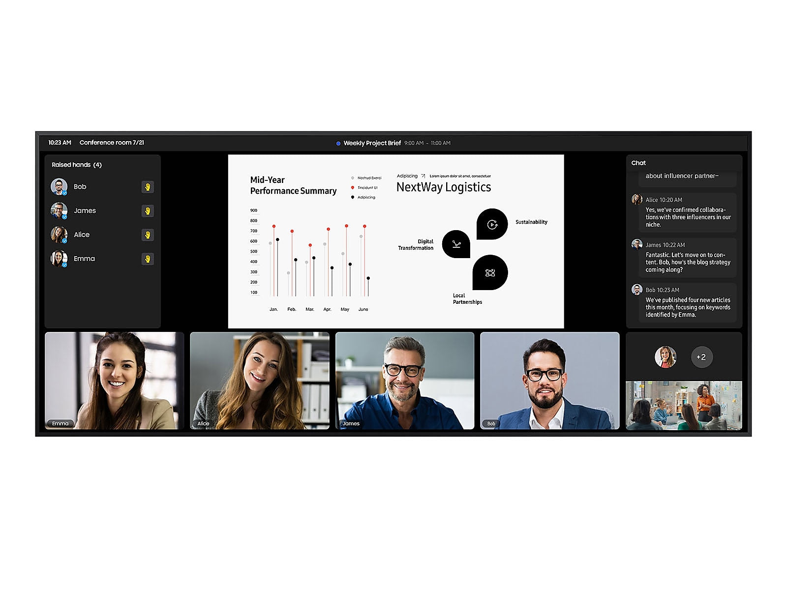 Samsung QPDX-5K Series 105" Wall Mountable Ultra-Wide Monitor for Digital Signage (QP105DX-5K)