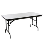 ICEBERG Premium Folding Table, 72" x 30", Gray (55227)
