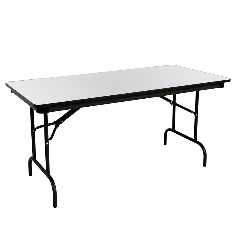 ICEBERG Premium Folding Table, 72" x 30", Gray (55227)