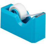 JAM PAPER Desk Trio Pack, Blue, Stapler, Tape Dispenser & Pen Holder, 3/Pack (337841bus)