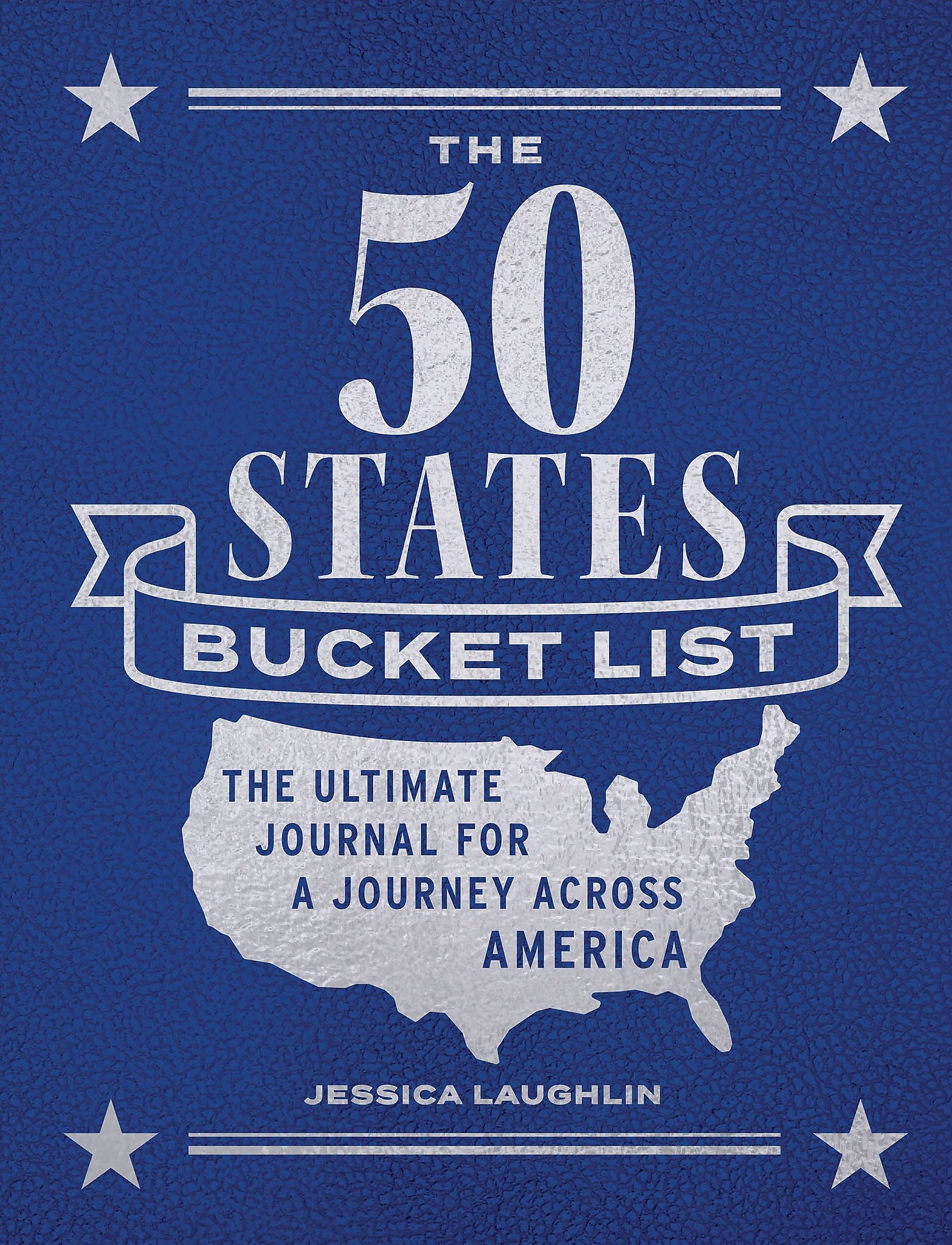 Quarto The 50 States Bucket List Guided Journal, 6.6" x 8.65", Blue, 176 Pages (9780760388495)