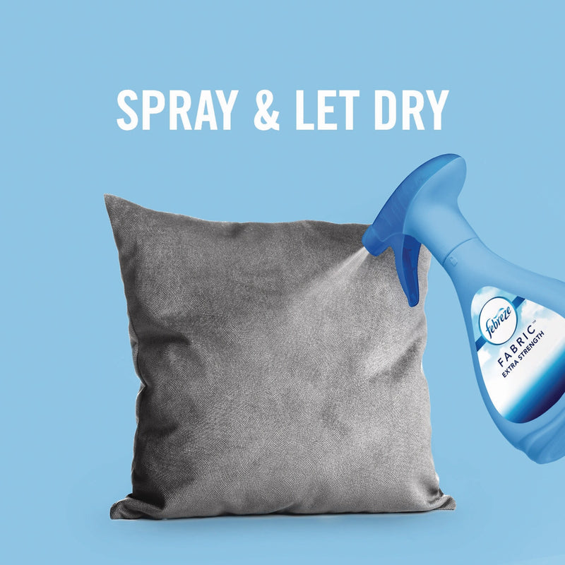 Febreze FABRIC Refresher/Odor Eliminator, Downy April Fresh, 23.6 oz Spray Bottle, 4/Carton