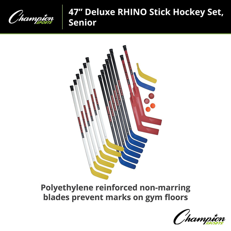Champion Sports Rhino Stick Senior Hockey Set (HS47SET)