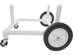 Champion Sports Hoop Storage Cart, White (HCRACK)