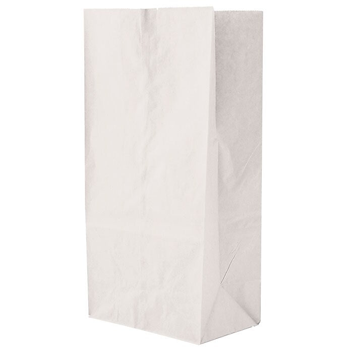 SOS Paper Bag, White Kraft