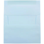 JAM Paper A7 Invitation Envelope 5 1/4" x 7 1/4", Baby Blue, 100/Pack (155628d)
