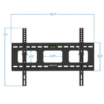 Mount-It! Low-Profile Tilting TV Wall Mount for 37"-80" Flat Screen TVs (MI-318B)