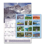 2026 AT-A-GLANCE Scenic 15.5" x 22.75" Monthly Wall Calendar (AAGDMW20128)