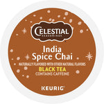 Celestial Seasonings India Spice Chai Tea, 0.13 oz. Keurig® K-Cup® Pods, 24/Box (14738)