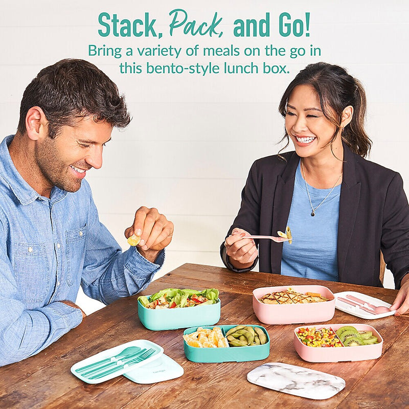 Bentgo Classic Bento Box, Coastal Aqua, 28 oz. (BENTGO-CA)
