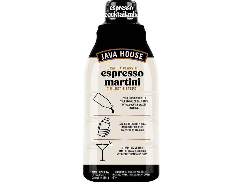 Java House Espresso Cocktail Mix Cold Brew Coffee, 32 fl. oz. (FC309210)