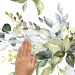 York Wallcoverings Watercolor Floral Arrangement Giant Traditional Decals, Botanical (RMK4711GM)