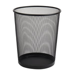 Mind Reader Metal Mesh Trash Can, 4.4 Gallon, Black (1CIRGA-BLK)