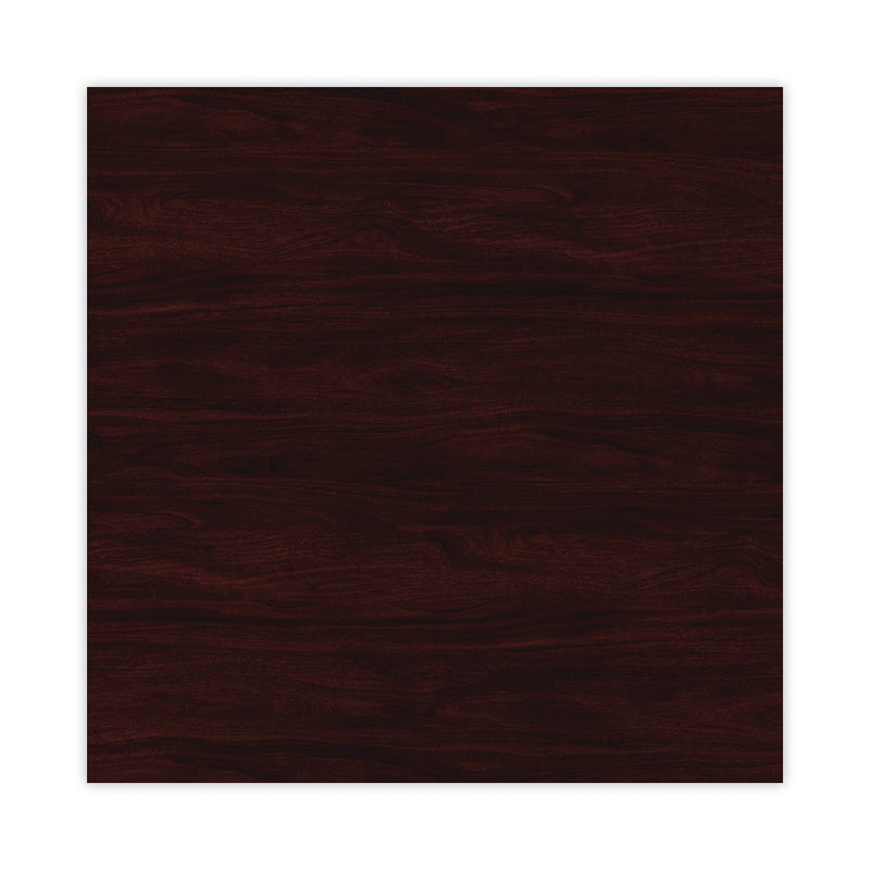 Alera Valencia Series Hutch With Doors, 64 3/4w X 15d X 35 1/2h, Mahogany