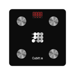 Cubitt Smart Bluetooth BMI Body Composition Bathroom Scale, Obsidian Black (CT-SCALE)