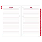 2026 AT-A-GLANCE Burkhart's Day Counter 7.5" x 4.5" Daily Calendar Refill Pages, White/Black (E712-50-26)