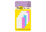 Post-it Filing Tabs, 2" Wide, Assorted Colors, 24 Tabs/Pack (686-PWAV)
