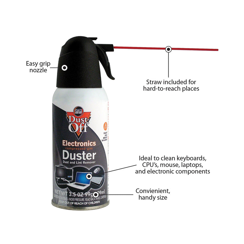 Dust-Off Air Duster, 3.5 oz., 1/Pack (DPSJC)