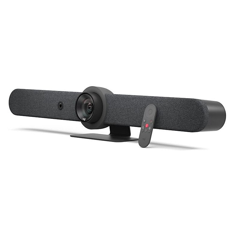 Logitech Rally Bar Graphite + Tap + Meet Compute for Google Meet Rooms (TAPRBGGGLCTL2)