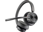 Poly Voyager 4300 UC Series Wireless Bluetooth Stereo Headset, USB Type-A, MS Certified (77Y98AA)