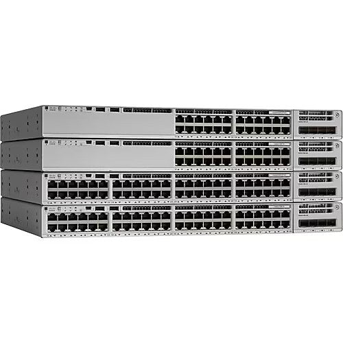 Cisco Catalyst 9200 Series 24-Port Gigabit Ethernet Layer 3 Managed Switch, 128Gbps, Gray (C9200-24T-E)