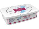 Dynarex Premoistened Personal Washcloth, 9" x 13", 64/Tub, 8 Tubs/Pack (1318)