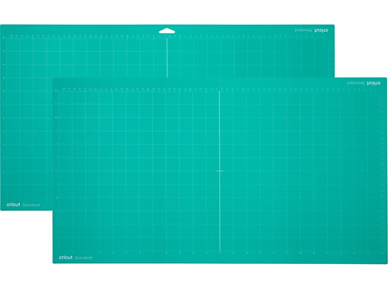 Cricut Die Cutting Standard-Grip Performance Machine Mat, Green, 2/Pack (2009972)