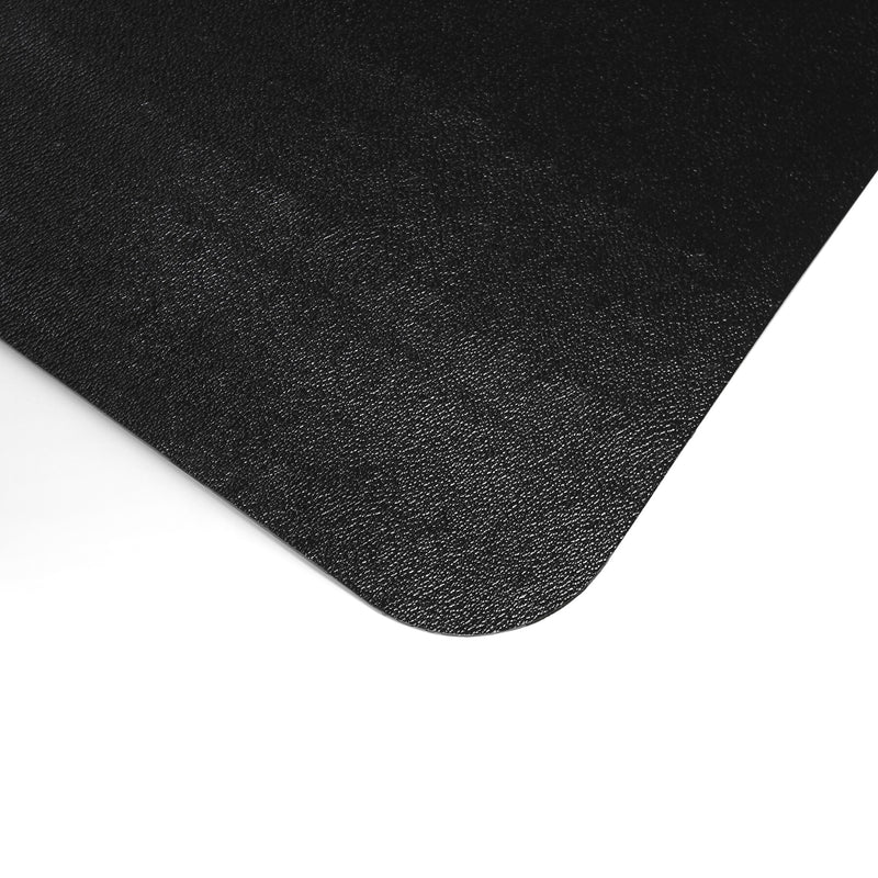 Floortex Advantagemat Hard Floor Chair Mat with Lip, 36" x 48", Black Vinyl (FC123648HLBV)