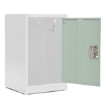 AdirOffice 24" Single Tier Misty Green Storage Locker (ADI629-02-MGRN)