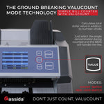 Cassida 6600 Series Bill Counter, 1 Compartment (6600UV/MG)