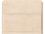Flash Furniture Bright Beginnings 3-Section Book Display Unit, 25.75"H x 31.5"W x 11.75"D, Brown (MK-KE24299-GG)