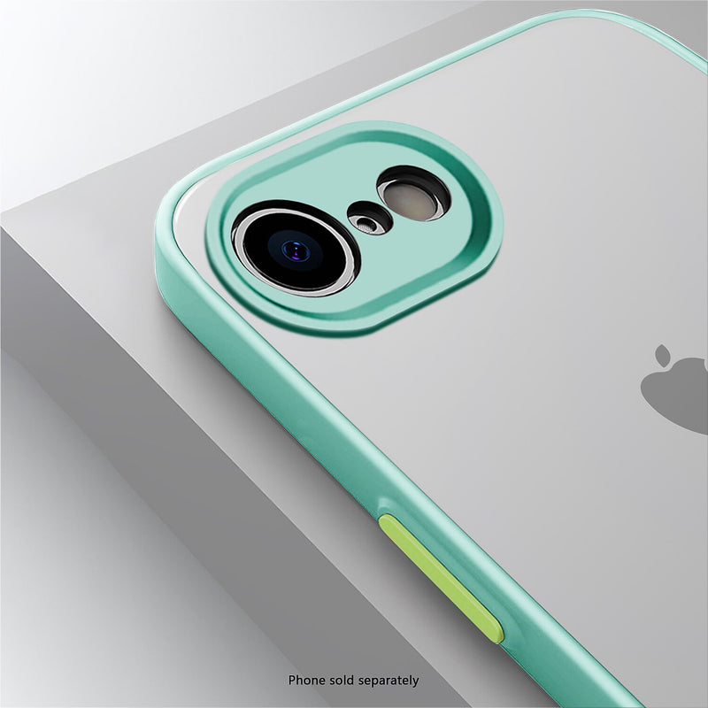 SaharaCase Venture Series Phone Case for iPhone 16e, Shock Absorbing, Aqua Green (CP00808)