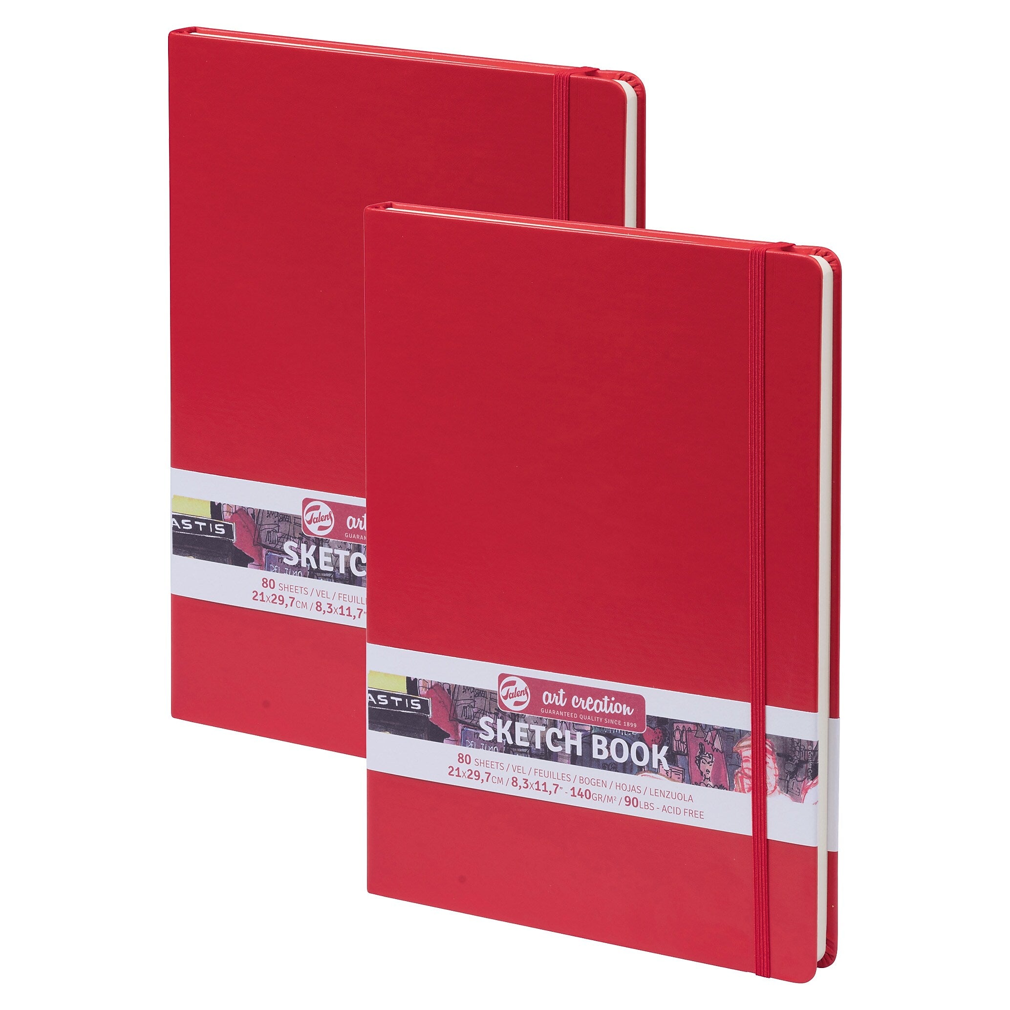 Talens Art Creation 8.3" x 11.7" Sketch Book, 80 Sheets/Book, 2/Bundle (TLN9314203M-2)