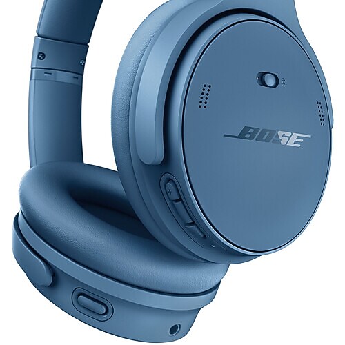 Bose QuietComfort Wireless Noise Canceling Over-Ear Headphones, Bluetooth, Blue Dusk (884367-1300)