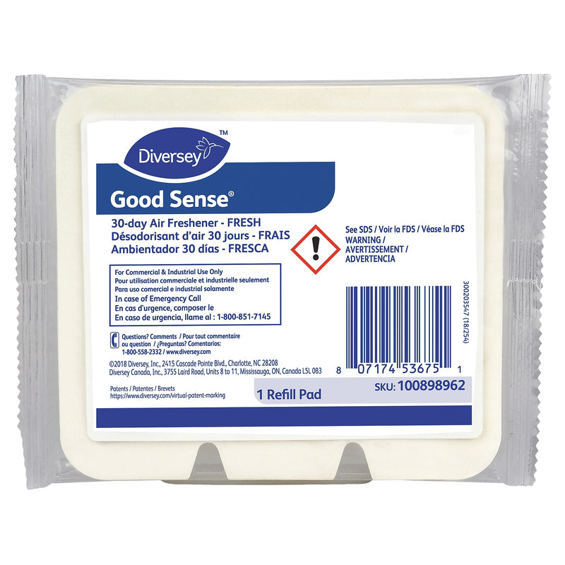 Diversey® Good Sense 30-Day Air Freshener, Fresh, 12/CT
