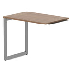 Alera Open Office Series Fully Adjustable O-Leg Return Base, Silver (ALELSRT24GR)