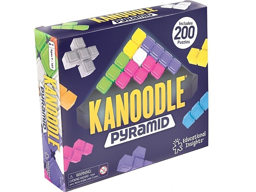 Educational Insights Kanoodle Pyramid Puzzle Game (3083)