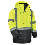 GloWear 8384 Type R Class 3 Thermal Parka, Lime, Large (25564)